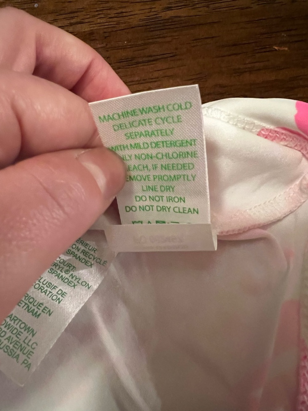 NWOT Lilly Pulitzer Luxletic Rousseau Pink GLISTEN IN THE SUN AILA Skort M - Picture 10 of 14